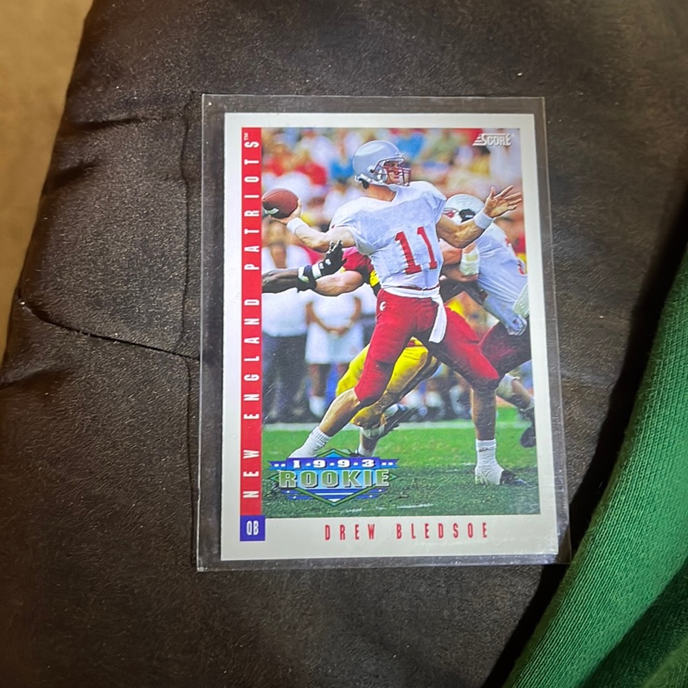 Drew bledsoe rookie card